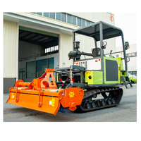 Petit motoculteur puissant Traktor 4X4, motoculteur de jardin, tracteur chenillé avec motoculteur