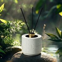 Décoration d'intérieur personnalisée, diffuseur de parfum à roseaux sans feu en bouteille de verre simple, huiles essentielles d'aromathérapie, rafraîchisseurs d'air, cadeau