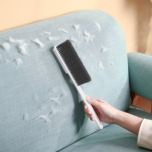 Plastic Eco-Friendly <b>White</b> <b>Double</b>-sided Multi-functional <b>Bed</b> & Dust Cleaning Brush with Soft Hair Household Use Sanga CD004 - Product Image 4