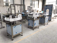 Collecteur de bouteille rotatif, à double tour/brouilleur réception machine de table