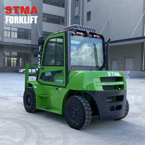 STMA דיזל מלגזת 7 טון 6 טון 5 טון מזלג הרם 360 תואר הידראולי מלגזה מסובב - Product Image 5