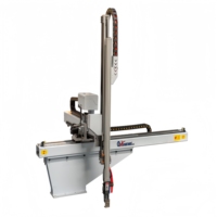 Bras robotique mécanique robuste pour préhension et placement avec moteur pour machines de moulage par injection-soufflage 110V-380V Capacité 4 pièces/min