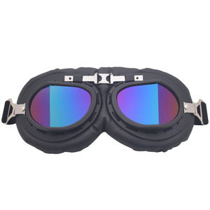 Motorcycle Goggles <b>Full</b> Rim Spherical Polycarbonate Lens UV Protection Anti <b>Slip</b> Outdoor Men's Eye Protective Gear - Product Image 2