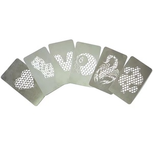 Cartes de visite métalliques personnalisables en gros, carte à fumer en métal avec broyeur - Product Image 5