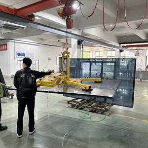 Awovolift professioneller Glas-Vakuumheber pneumatisch automatisch umdrehen und drehen luftangetrieben 400 kg Absaugnapf mit sicherer Beute - Product Image 6