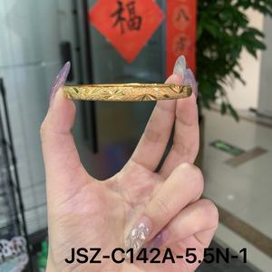 JXX Wholesale Dubai <b>Arabic</b> Style 14K/24K Gold Plated Modern Bangles and <b>Bracelets</b> Brass Jewelry for Women - Product Image 6