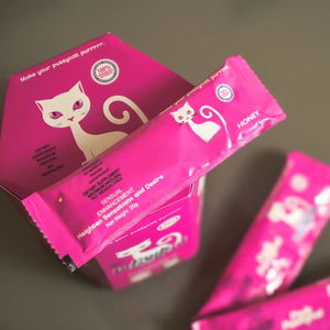 Mới nhất thiết kế bán buôn giấy <span class=keywords><strong>kraft</strong></span> hộp cho màu hồng pussycat mật ong Hoàng Gia mật ong VIP rãnh hộp - Product Image 1