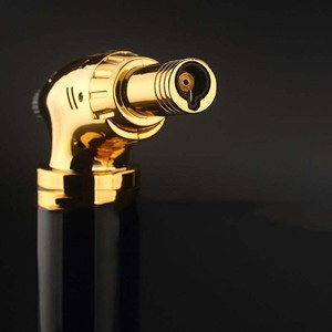 Encendedor de antorcha de alta calidad para cigarros, cocina, gas culinario, antorcha de barbacoa recargable, encendedor elegante y a prueba de viento, llama de chorro - Product Image 3