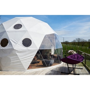 Glamping permanent personnalisé 4 personnes Resort Hôtel Maison Camping Tentes de luxe <span class=keywords><strong>Tente</strong></span> dôme géodésique d'extérieur <span class=keywords><strong>avec</strong></span> salle de bain <span class=keywords><strong>et</strong></span> <span class=keywords><strong>cuisine</strong></span> - Product Image 1