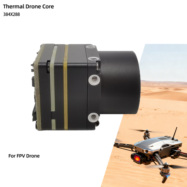 Infiray FPV Drone Infrared Camera 640x512 9.1mm Thermal Image Night Vision CVBS Industrial Inspection 40mk