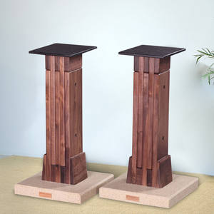 Support de haut-parleur en bois massif réglable S-008 SB-02, support de haut-parleur, support de bibliothèque - Product Image 4