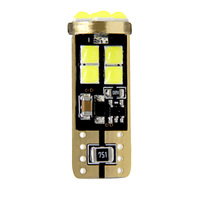 Vente en gros Super lumineux intérieur de voiture w5w 194 168 T10 LED 3030 moule top 12SMD LED Canbus T10 ampoule LED non polaire pour voiture