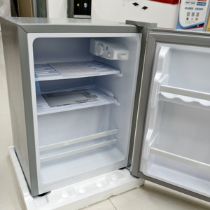 Réfrigérateur domestique à porte simple H 58L, petite capacité, mini réfrigérateur en acier inoxydable pour la maison et les dortoirs - Product Image 3