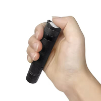 Lampe torche pour casque de pompier Foxhawk Mini, ultra-lumineuse, étanche, LED, rechargeable par USB, anti-explosion, en alliage d'aluminium, pour les secours