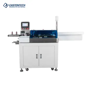 Automatic Stripping Machine EW-8015 Automatic 8 Wires Wire Cutting Stripping Tinning Machine Wire Soldering Machine