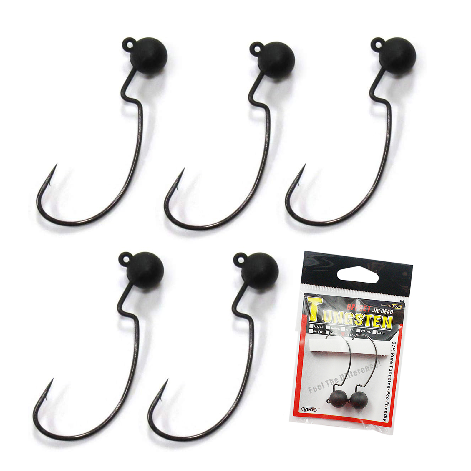 Testa jig offset in tungsteno