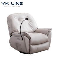 Fauteuil inclinable de salon spacieux à dossier moyen, confortable et moelleux, prix d'usine, vente en gros