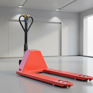 Penumpuk Pallet Hidrolik Kecil Manual dengan Remote Control Portabel 500 kg 1000kg Forklift Elektrik Dorong Manual - Product Image 2