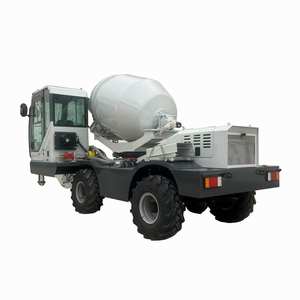 Camion malaxeur à <span class=keywords><strong>béton</strong></span> compact continu à mousse diesel chinois pour composants préfabriqués, prix CE Euro5 à vendre - Product Image 1
