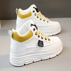 Chaussures de sport et de loisirs montantes à lacets LYKU W3625 pour femme – Respirantes, antidérapantes, tendance printemps-été-automne EVERGREEN - Product Image 5