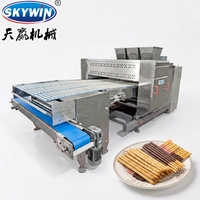 Ligne de production automatique de bretzels, ligne de production de biscuits croustillants, machine à fabriquer des biscuits à vendre