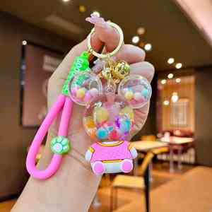 Llavero de Oso Pequeño Adorable al por Mayor - Colgante de Acrílico de Dibujos Animados, Llavero de Animal Kawaii para Niñas y Regalo Infantil - Product Image 4