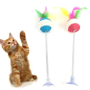 Petdom – jouet de printemps pour chat en Sisal, nouveau Design, prix d'usine, jeu de balle, jouets interactifs pour chat, offre spéciale, 2022