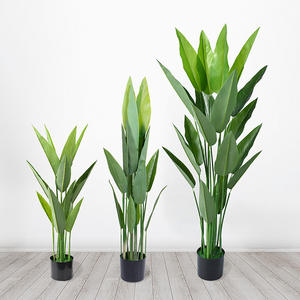 Bionic <span class=keywords><strong>Canna</strong></span> Lily Greenery Sala de estar Pieza decorativa grande de pie Árbol artificial para paisajismo Árbol de imitación sintético - Product Image 3