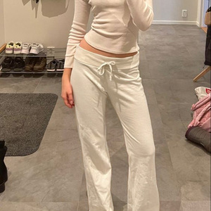Pantalones Deportivos Casuales <span class=keywords><strong>Hegel</strong></span> Homologous para Otoño e Invierno, Forrados de Felpa, con Cordones en la Cintura, Estilo Spice Girls, Moldeadores - Product Image 1