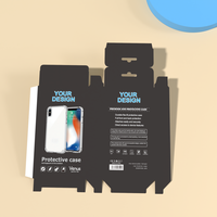 Estuche Biodegradable para Teléfono Móvil, Caja de Papel para Celular