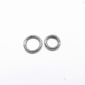 yunnique Stainless Steel Jewelry Buckle Ring For <b>Bracelet</b> Making GZY-PJ0002 Casting Process - Product Image 1