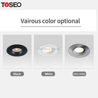 Togeo – lampe de plafond ronde encastrée à Led, imperméable conforme à la norme IP65, en Aluminium 90, moderne et fixe, 100, 0.25
