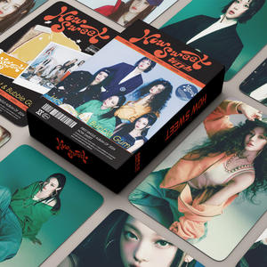 KPOP 55ชิ้น/กล่องหวานมินจิผมแดนิเอลล์โฟโต้การ์ดการ์ดโฟโต้การ์ดโลโม - Product Image 4