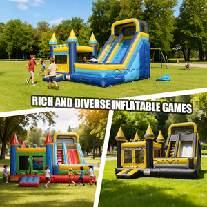 Bán Hot <span class=keywords><strong>Inflatable</strong></span> lâu đài bouncy với <span class=keywords><strong>Slide</strong></span> PVC chất liệu ngoài trời nhảy thư bị trả lại Nhà trượt bơm hơi cho người lớn - Product Image 4