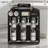 Sistema de Ósmosis Inversa (RO) OEM/ODM de 600 GPD, Purificador de Agua Alcalina de 7 Etapas, Sistema de Filtración de Agua Doméstico sin Tanque, Monitor de TDS, Sistema RO Bajo Fregadero