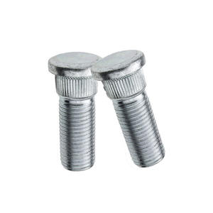 Boulons dentelés de fabricant de produit en acier au carbone de qualité personnalisée 9/16 Fixations de taille en pouces de diamètre M12 * 1.5 <span class=keywords><strong>Goujon</strong></span> de roue - Product Image 4