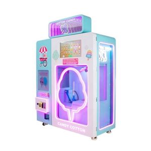 Coin Operated 220V Sugar Vending Games Metal Wooden English Cotton Candy Machine Claw & Crane for Game Centers Amusement - Product Image 2