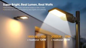 Lampione <span class=keywords><strong>Solare</strong></span> LED LEAD IP65 Impermeabile in Alluminio con Sensore di Movimento, <span class=keywords><strong>Energia</strong></span> Rinnovabile per Esterni - Product Image 4