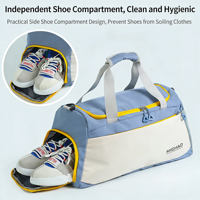 Sac de voyage pliable, sac de sport robuste, sac de yoga grand format, sac d'affaires multifonctionnel, avec logo personnalisé, lavable, livraison rapide, nombreux styles en stock