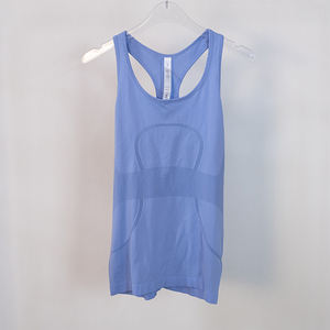 Women's Cotton Sleeveless <b>Vest</b> Lightweight Quick Dry <b>Sweat</b> Wicking Breathable Knitted Sports Tank for Marathon Running Fitness - Product Image 3