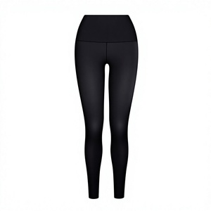 SARFAN INTERNATIONAL Men's Women's High Waist Eco-Friendly Sport <b>Leggings</b>-Spandex/Polyester Seamless 220g Quick Dry Tummy - Product Image 5
