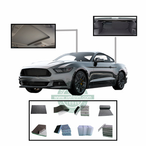 El <span class=keywords><strong>Mejor</strong></span> <span class=keywords><strong>Aislante</strong></span> <span class=keywords><strong>Acústico</strong></span> y Térmico para Tapicería de Automóviles, Tela de Microfibra de Fieltro Negro, Tela de Alta Densidad de 300 g/m² - Product Image 5
