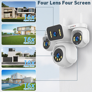 <span class=keywords><strong>LS</strong></span> <span class=keywords><strong>VISION</strong></span> 20MP Cuatro lentes Cuatro pantallas Seguimiento automático Red inalámbrica CCTV al aire libre Inteligencia Seguridad Supervisión Cámara PTZ - Product Image 2