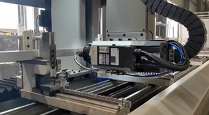 Trung tâm gia công <span class=keywords><strong>CNC</strong></span> 4 trục glasino cho máy khoan và phay hồ sơ nhôm cho cửa sổ - Product Image 6