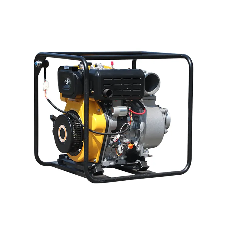 Pompe à eau Diesel 4 pouces, prix Direct d'usine, pompe à eau Diesel auto-amorçante
