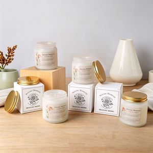 Vela Aromática Serene Moment en Frasco de Vidrio, con una Sola Mecha, Aroma Floral, para Decoración del Hogar - Product Image 2