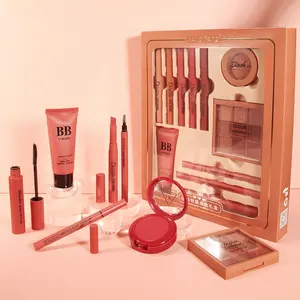 Coffret cadeau cosmétique 2025, boîte d'emballage de haute qualité, ensembles cadeaux de maquillage, cosmétiques, <span class=keywords><strong>ensemble</strong></span> de cosmétiques personnalisé pas cher, 11 pièces - Product Image 1