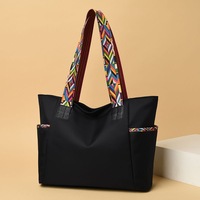 Bolso Tote Impermeable de Nylon Oxford para Mujer con Correa Estampada, Bolsillos con Cremallera, Compartimento Lateral, Logotipo Personalizado, Venta al Por Mayor OEM