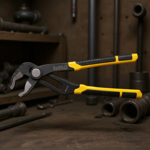 Pince DeWalt 10 pouces à mâchoires réglables avec poignée texturée pour la plomberie et l'utilisation mécanique - Product Image 3