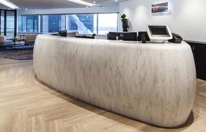 O glaciador de forma arredondada, branco, superfície sólida, recepção redonda - Product Image 2